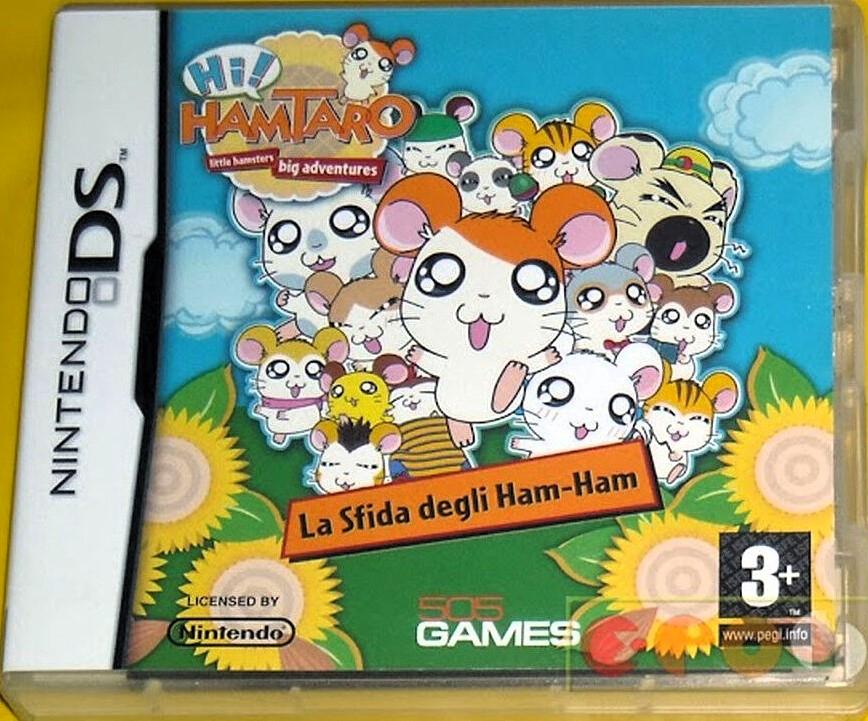 Hi Hamtaro Little Hamsters Big Adventure PAL Nintendo DS