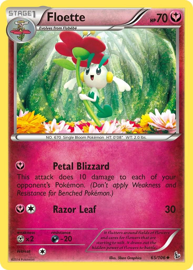 Floette #65 Pokemon Flashfire