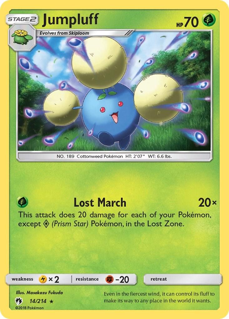 Jumpluff #14 Pokemon Lost Thunder