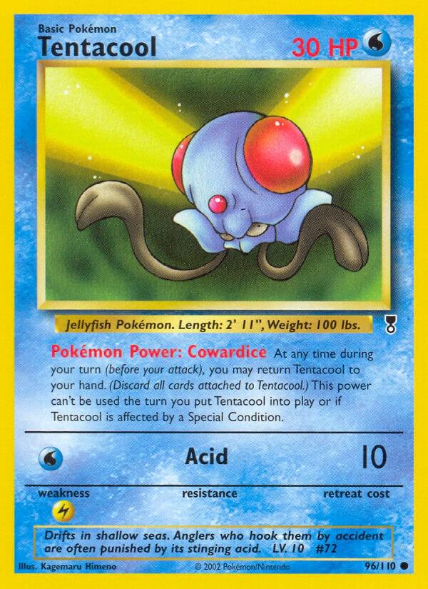 Tentacool #96 Pokemon Legendary Collection