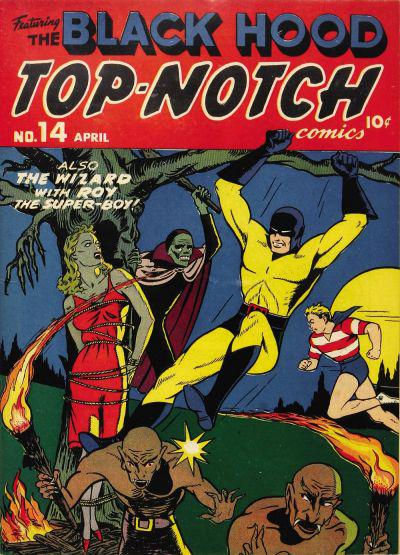 Top Notch Comics #14 (1941) Comic Books Top Notch Comics