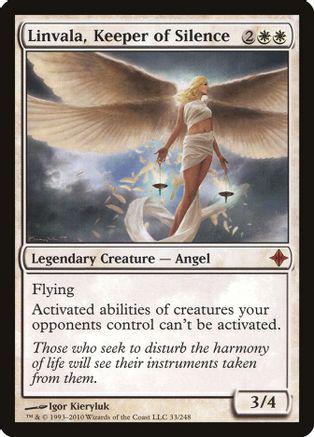 Linvala, Keeper of Silence #33 Magic Rise of the Eldrazi