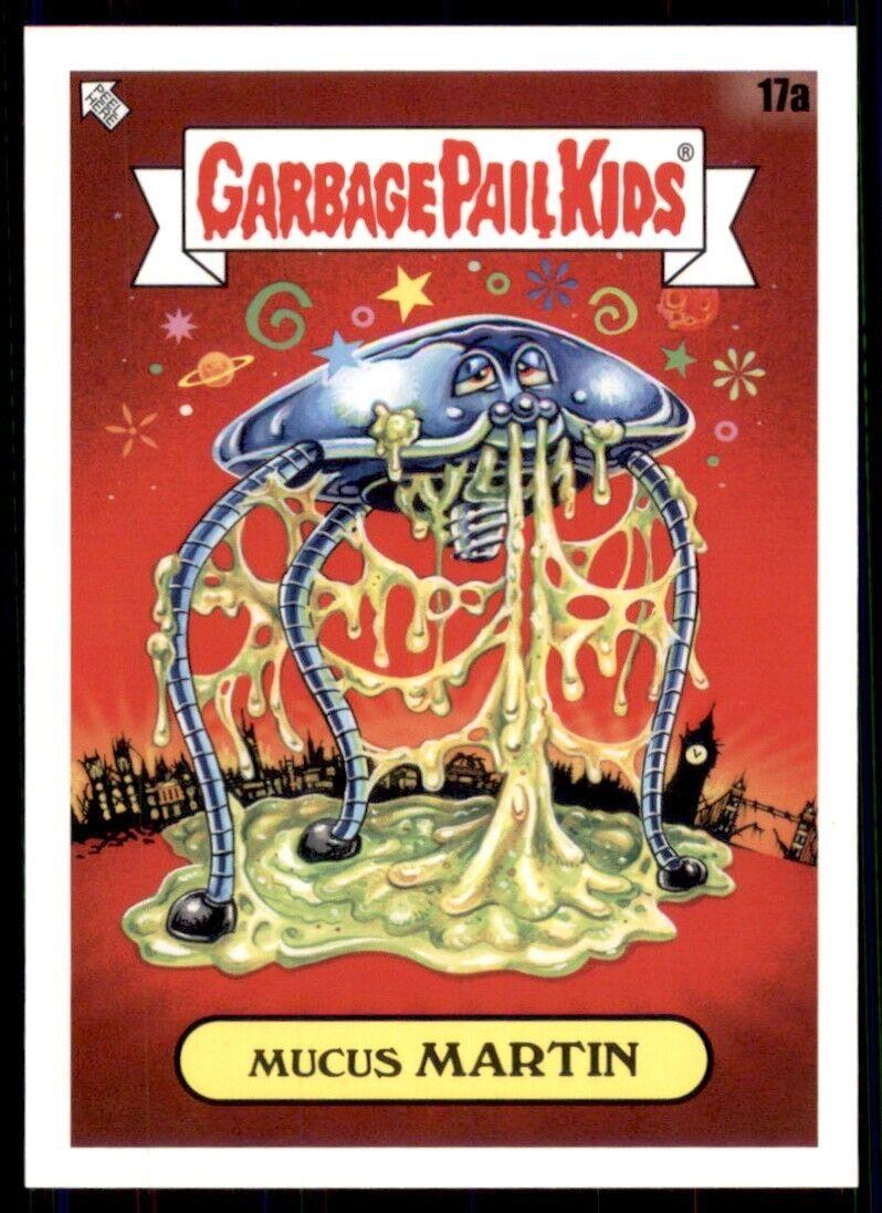 Mucus Martin #17a Garbage Pail Kids Book Worms