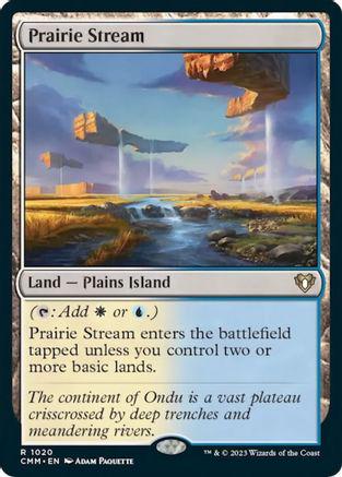 Prairie Stream #1020 Magic Commander Masters