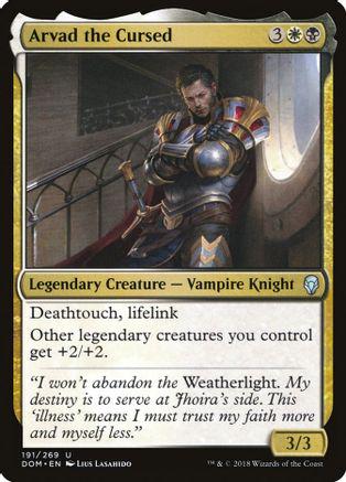 Arvad the Cursed #191 Magic Dominaria