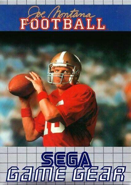 Joe Montana Football PAL Sega Game Gear