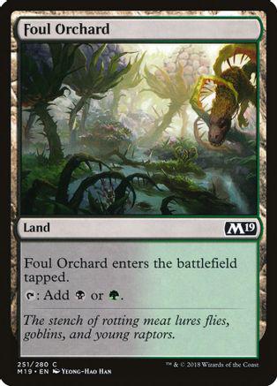 Foul Orchard Magic Core Set 2019