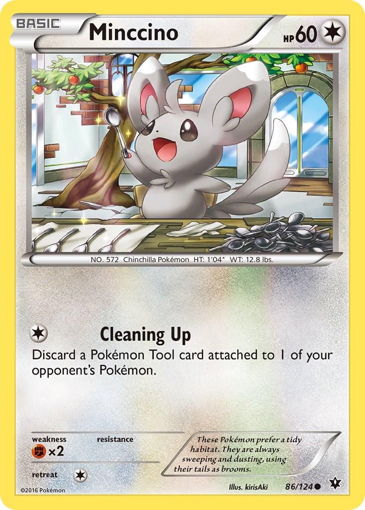Minccino #86 Pokemon Fates Collide