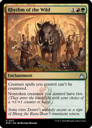 Rhythm of the Wild #217 Magic Ravnica Remastered