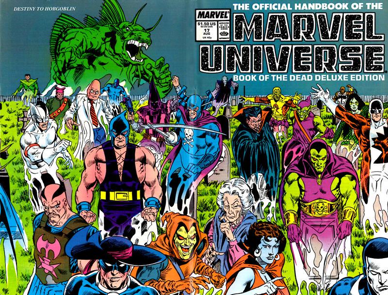 Official Handbook of the Marvel Universe #17 (1987) Comic Books Official Handbook of the Marvel Universe