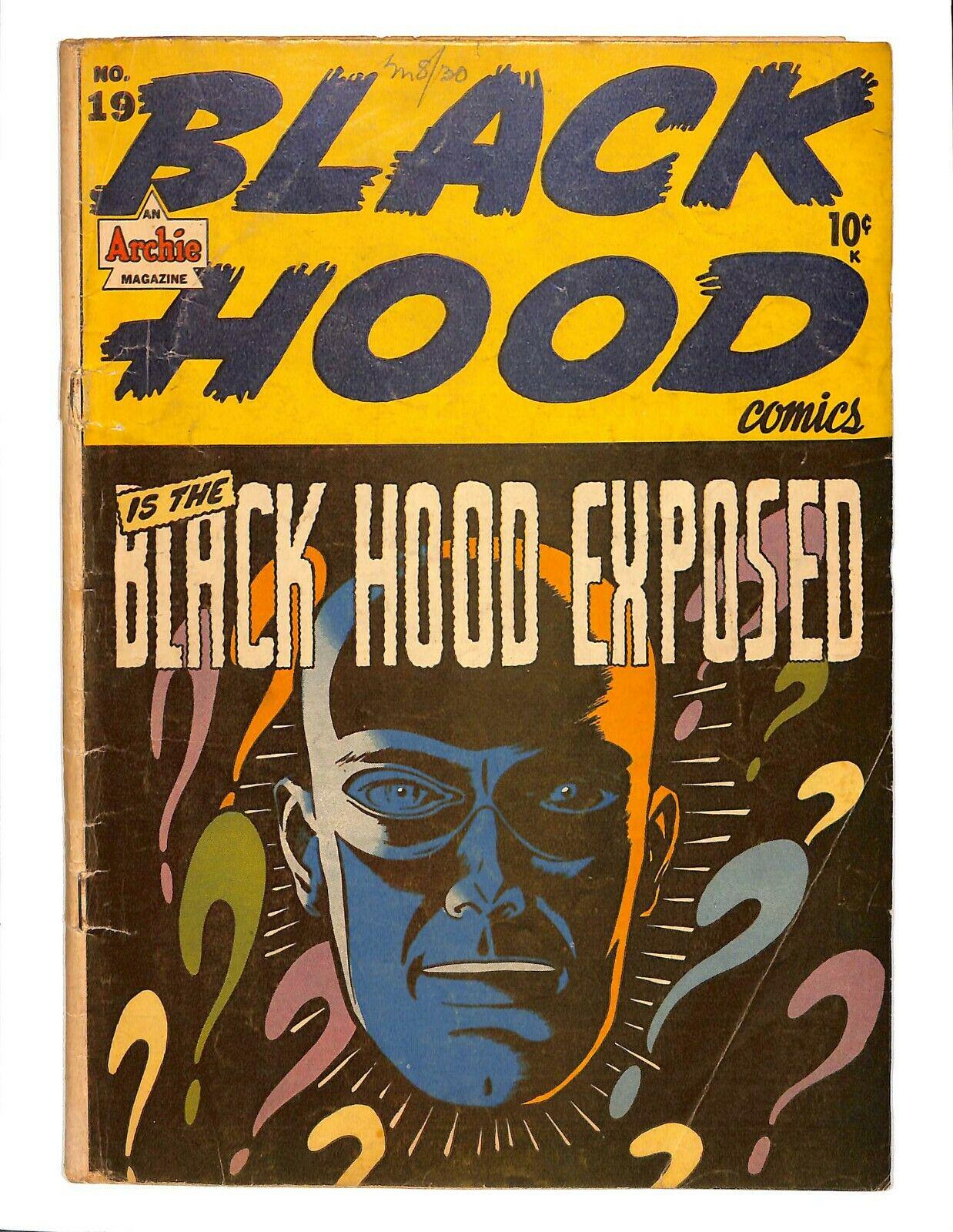 Black Hood Comics #19 (1946) Comic Books Black Hood Comics