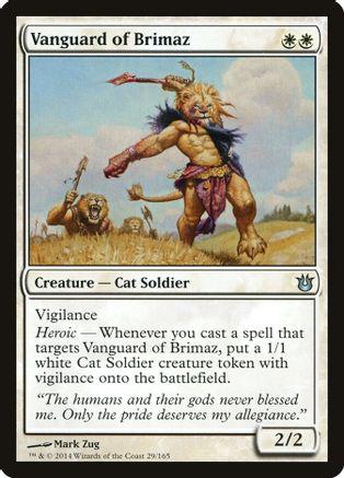 Vanguard of Brimaz Magic Born of the Gods