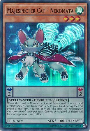 Majespecter Cat - Nekomata DOCS-EN025 YuGiOh Dimension of Chaos
