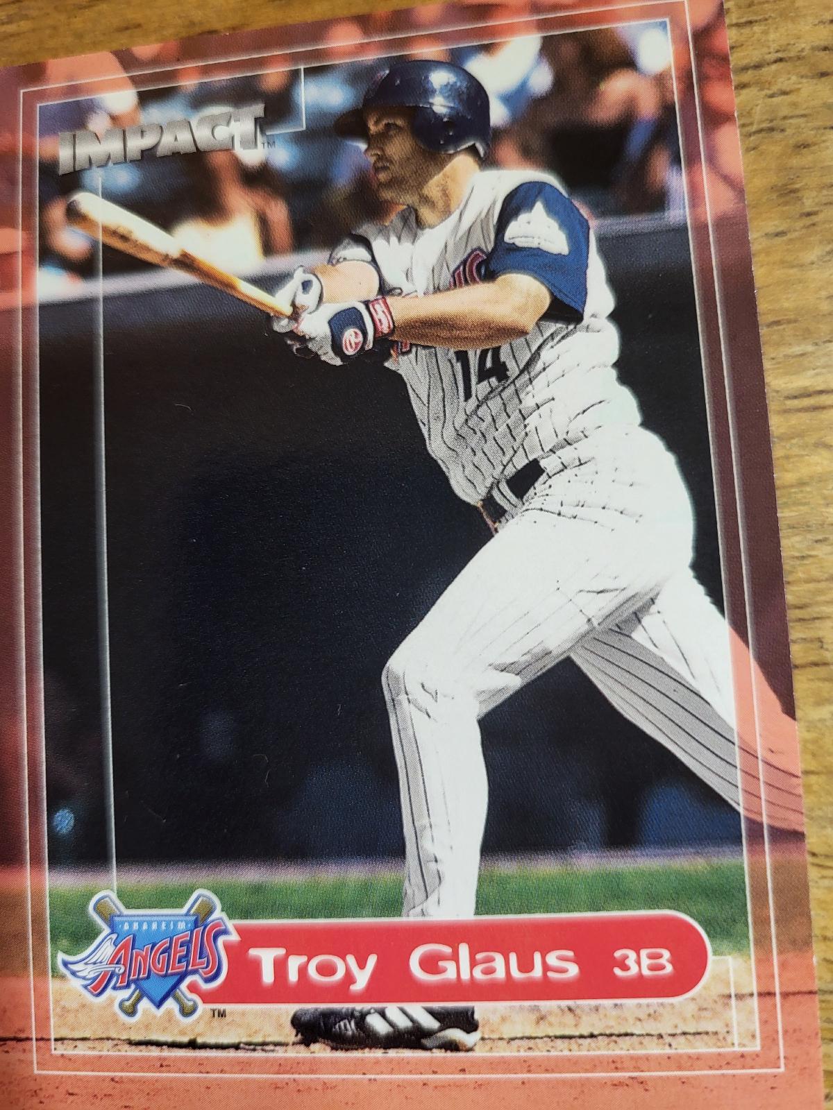 Troy Glaus #5 Baseball Cards 2000 Fleer Impact