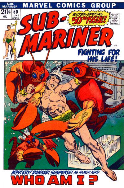Sub-Mariner #50 (1972) Comic Books Sub-Mariner