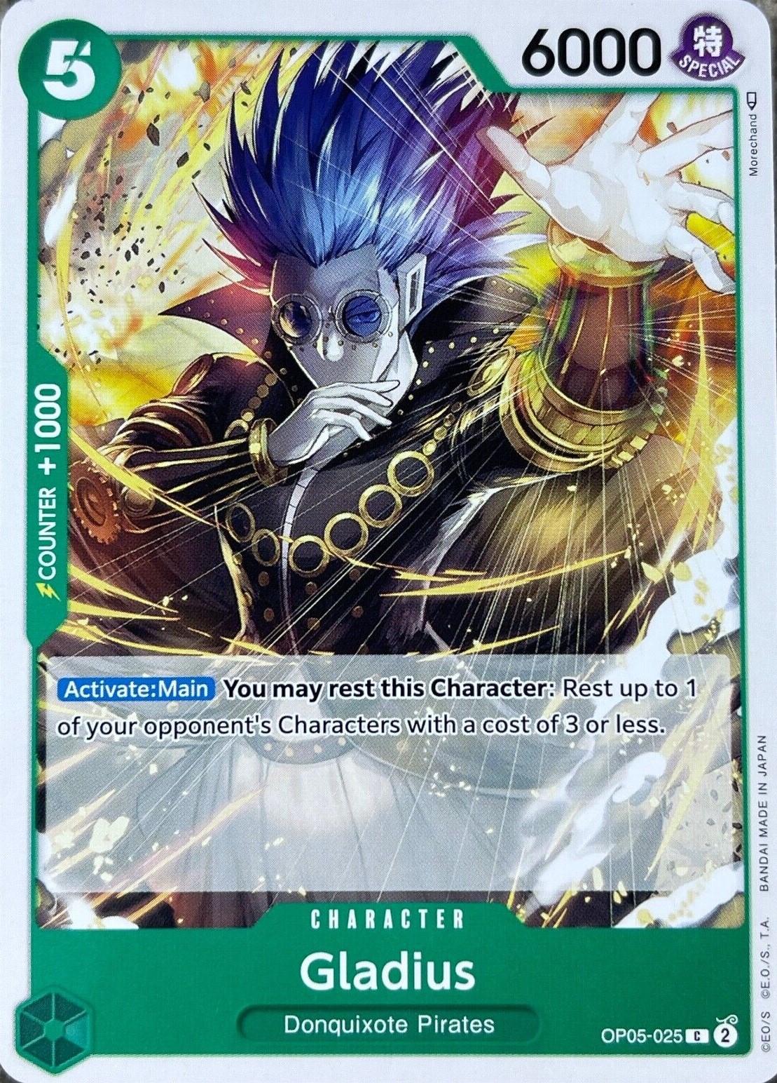 Gladius OP05-025 One Piece Awakening of the New Era