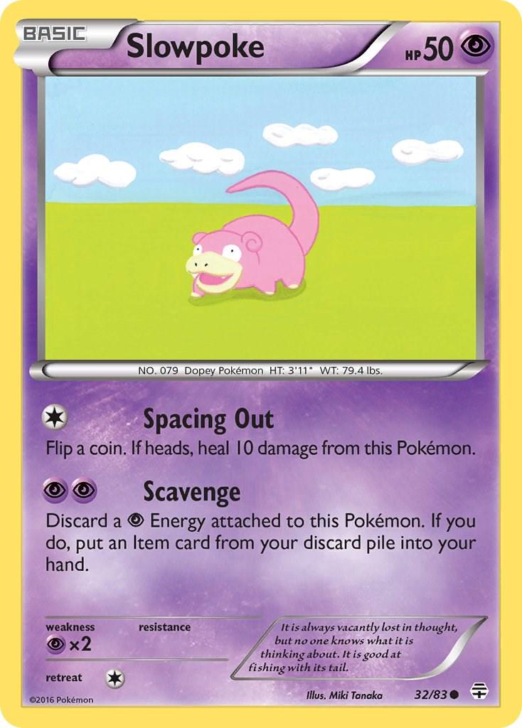 Slowpoke #32 Pokemon Generations