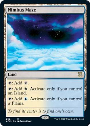 Nimbus Maze Magic Adventures in the Forgotten Realms Commander