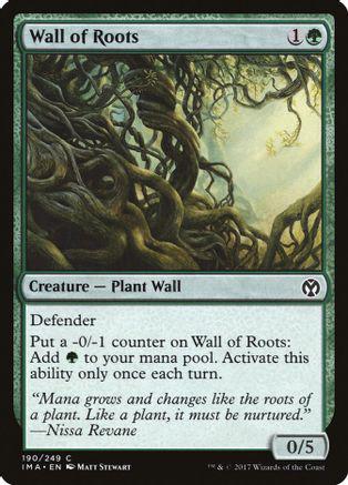 Wall of Roots Magic Iconic Masters
