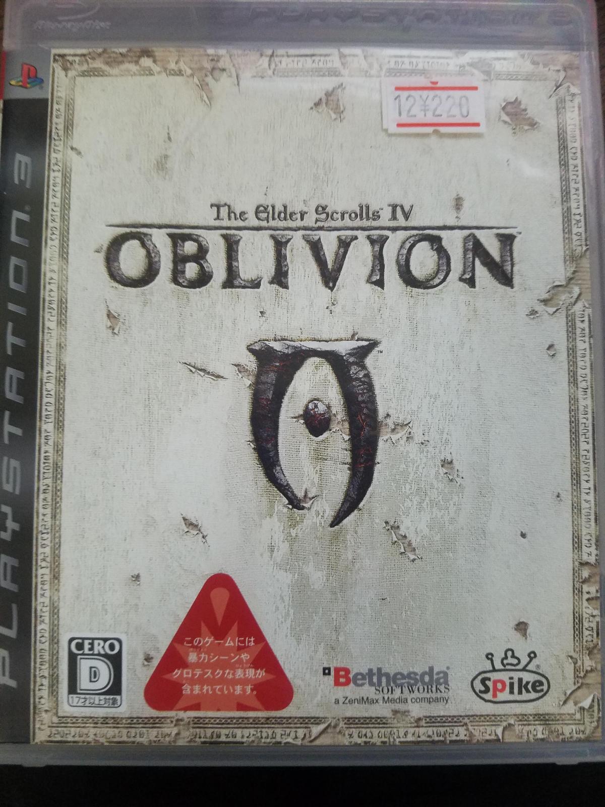 Elder Scrolls IV: Oblivion JP Playstation 3