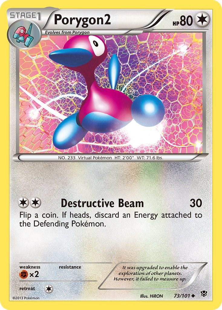 Porygon2 #73 Pokemon Plasma Blast