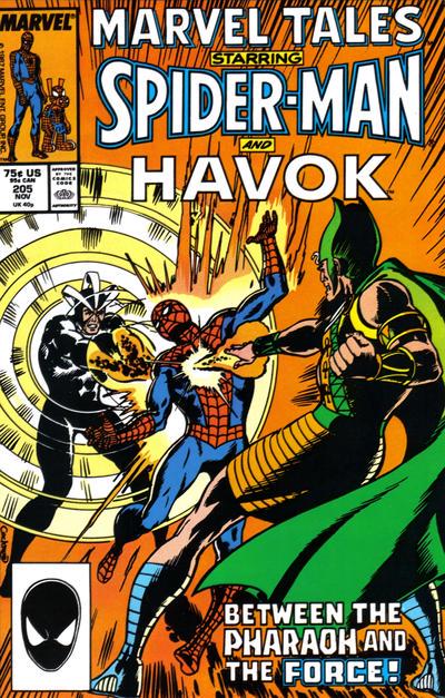 Marvel Tales #205 (1987) Comic Books Marvel Tales