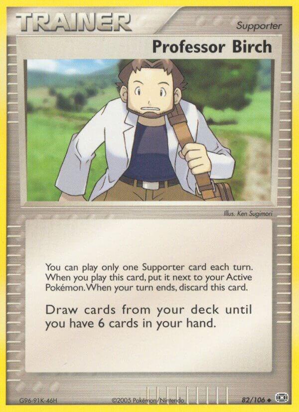 Professor Birch #82 Pokemon Emerald