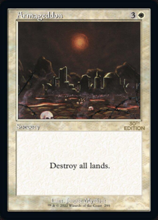 Armageddon #299 Magic 30th Anniversary