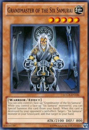 Grandmaster of the Six Samurai LCGX-EN226 YuGiOh Legendary Collection 2: The Duel Academy Years Mega Pack