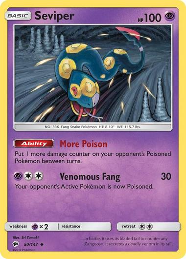 Seviper #50 Cover Art