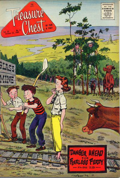 Treasure Chest of Fun and Fact #4 370 (1964) Comic Books Treasure Chest of Fun and Fact