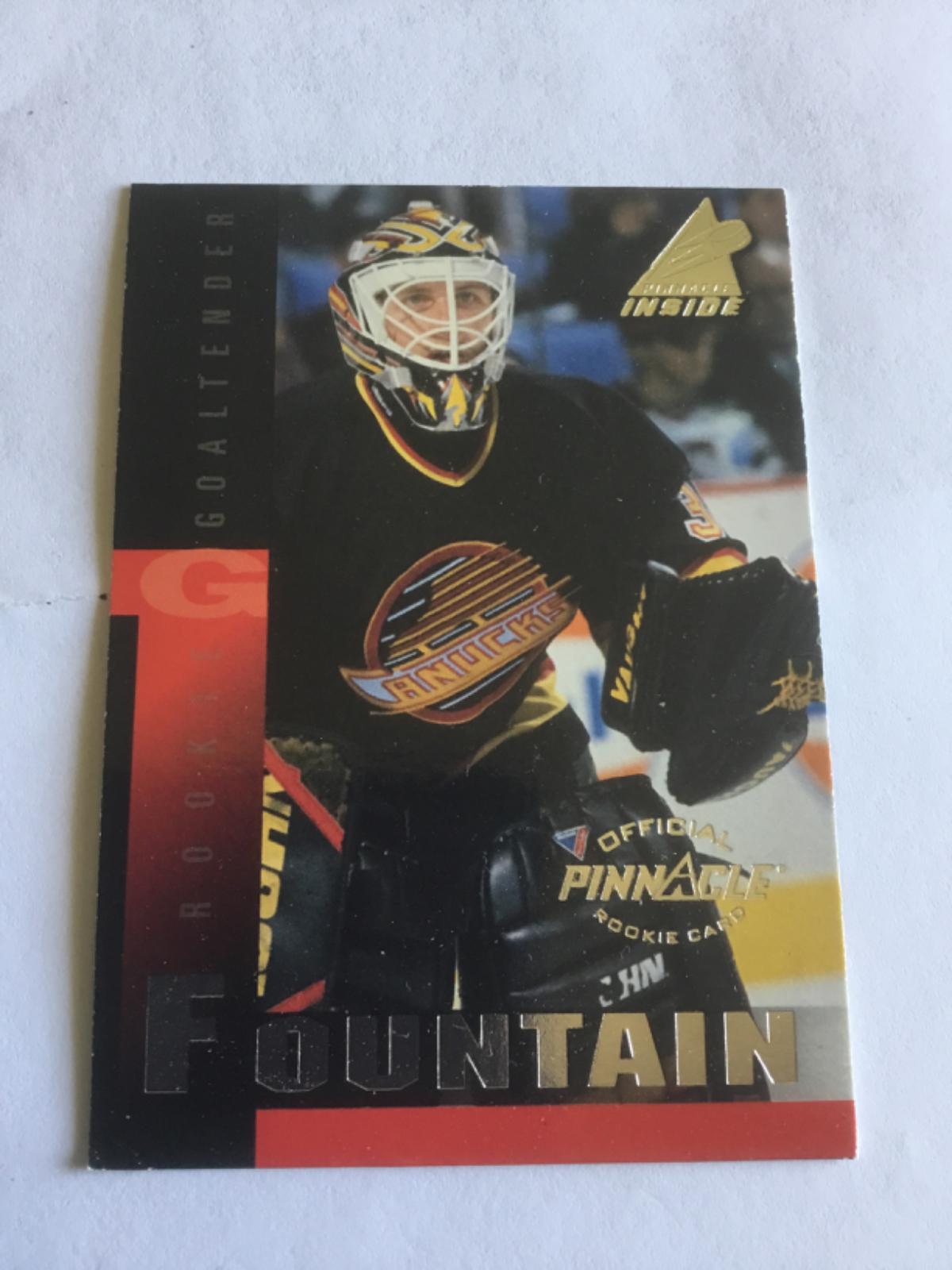 Mike Fountain #76 Hockey Cards 1997 Pinnacle Inside