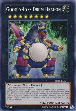 Googly-Eyes Drum Dragon JOTL-EN051 YuGiOh Judgment of the Light