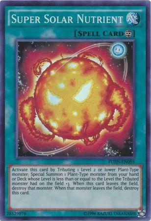 Super Solar Nutrient FUEN-EN055 YuGiOh Fusion Enforcers