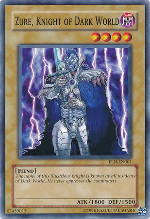 Zure, Knight of Dark World EEN-EN001 YuGiOh Elemental Energy