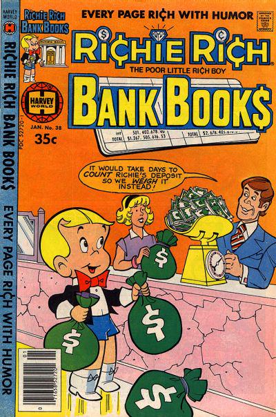 Richie Rich Bank Book #38 (1979) Comic Books Richie Rich Bank Book