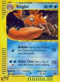 Kingler #15 Pokemon Expedition