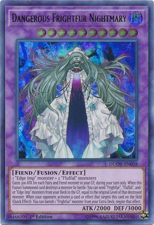 Dangerous Frightfur Nightmary DUOV-EN038 YuGiOh Duel Overload