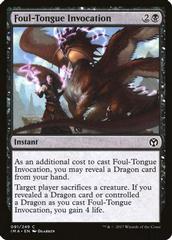 Foul-Tongue Invocation #91 Magic Iconic Masters Prices