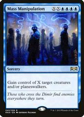 Mass Manipulation [Foil] #42 Magic Ravnica Allegiance Prices