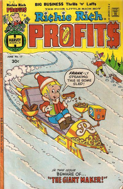 Richie Rich Profits #17 (1977) Comic Books Richie Rich Profits