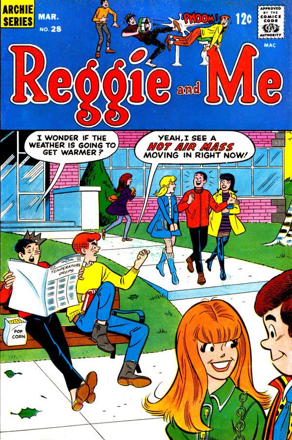 Reggie and Me #28 (1968) Comic Books Reggie and Me