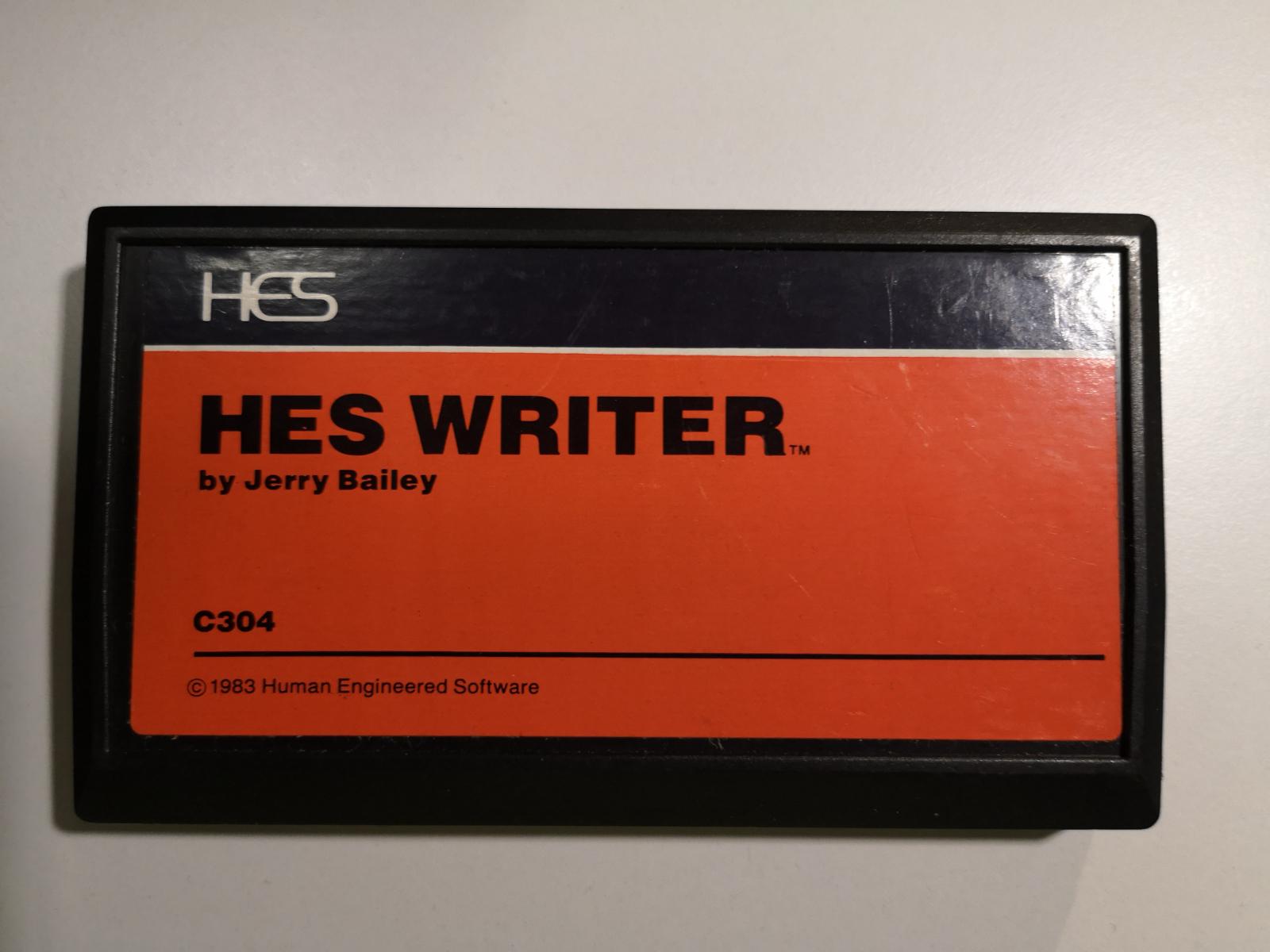HES Writer Vic-20