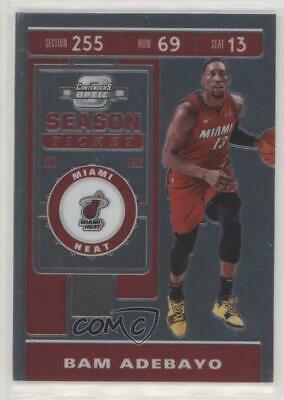 Bam Adebayo #2 Basketball Cards 2019 Panini Contenders Optic