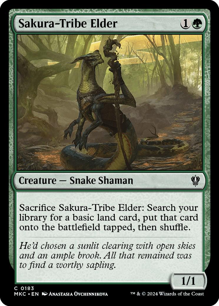 Sakura-Tribe Elder #183 Magic Murders at Karlov Manor Commander