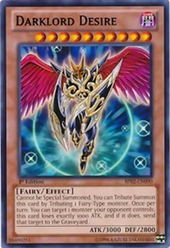Darklord Desire YG05-EN001 YuGiOh GX Volume 5