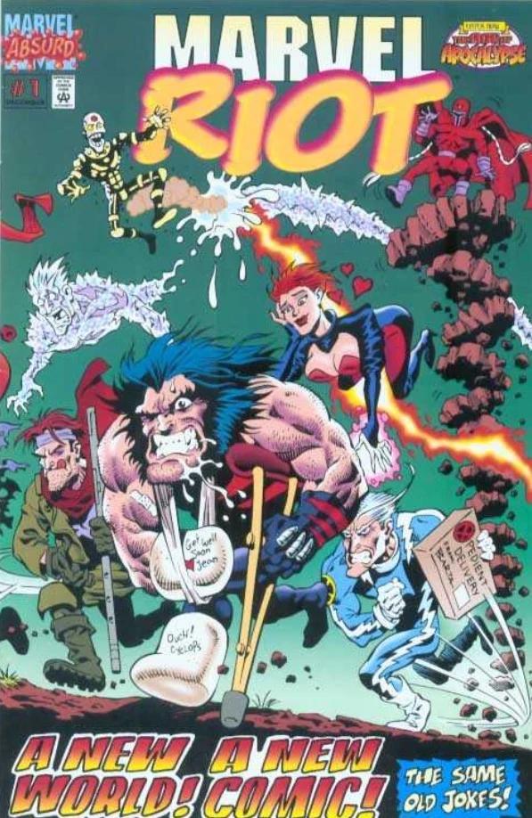 Marvel Riot #1 (1995) Comic Books Marvel Riot