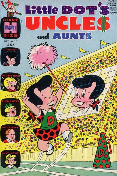 Little Dot's Uncles and Aunts #17 (1966) Comic Books Little Dot's Uncles and Aunts