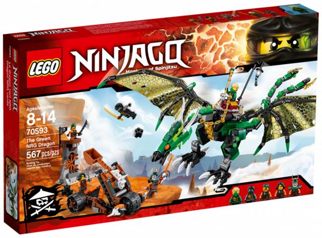 The Green NRG Dragon #70593 LEGO Ninjago