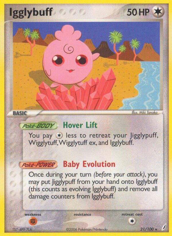 Igglybuff #21 Pokemon Crystal Guardians